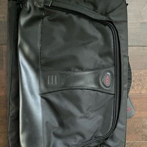 Black Tumi garment bag